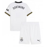 Camiseta Borussia Dortmund Tercera Equipación Replica 2024-25 para niños mangas cortas (+ Pantalones cortos)